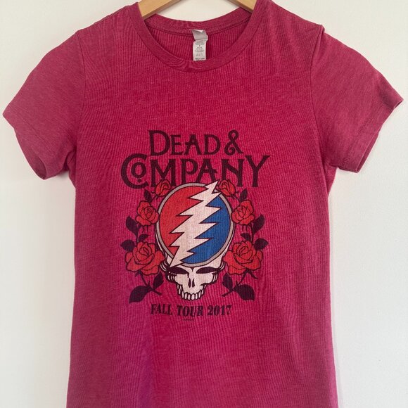 Dead & Company Fall 2017 Tour Graphic Grateful Dead T-Shirt Women's M - Picture 1 of 8